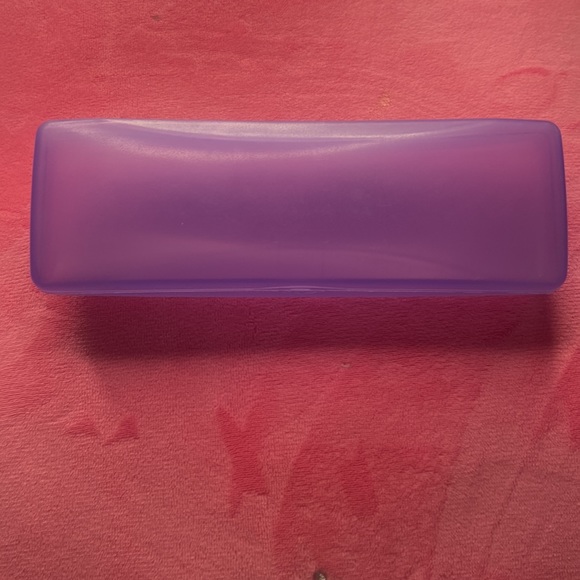 Clear Blue light glasses with purple case - Picture 3 of 3